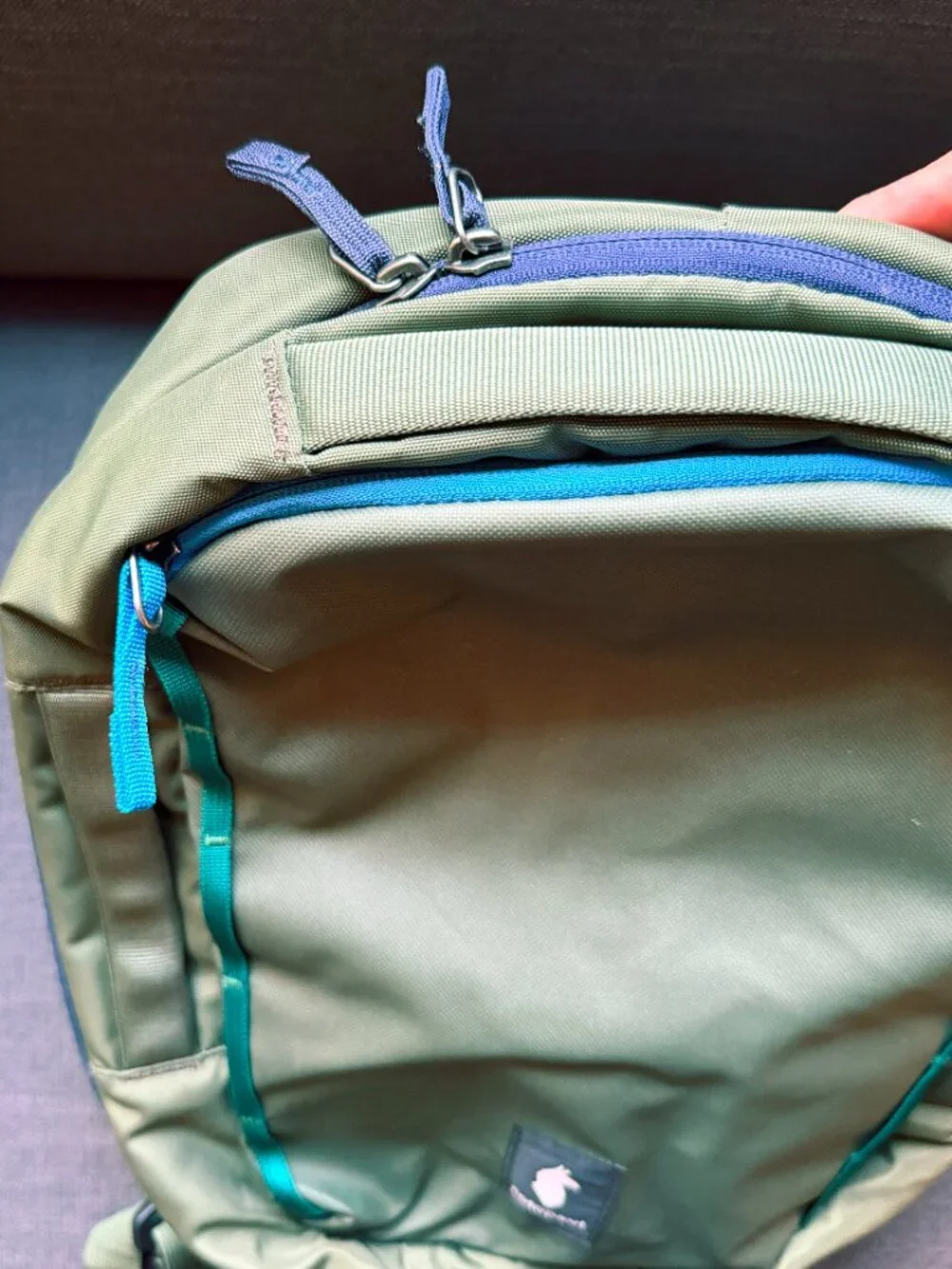 Unisex Cotopaxi Chasqui 13L Sling Pack Crossbody Backpack GUC Green Multi